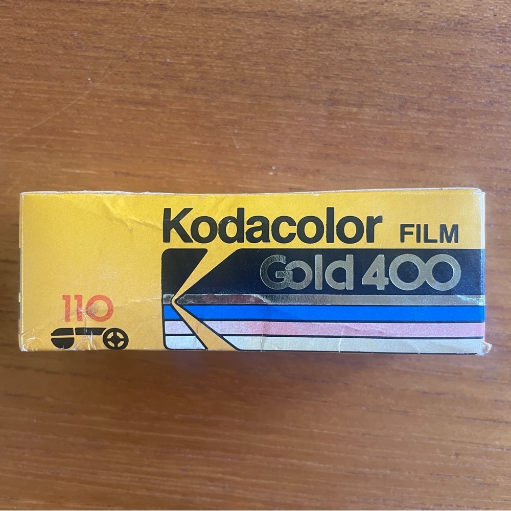 Kodak Kodacolor Gold 400 110 Format Film - Exp. 1990